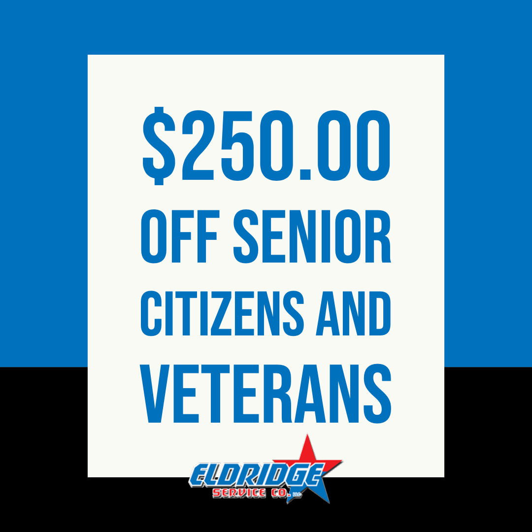 $250 Off HVAC For Seniors and veterans in chattanooga